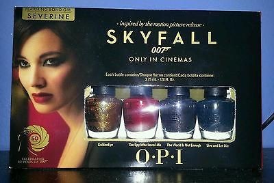 The BONDETTES   Minis   OPI   4 Lacquers   1/8 oz   SKYFALL 007