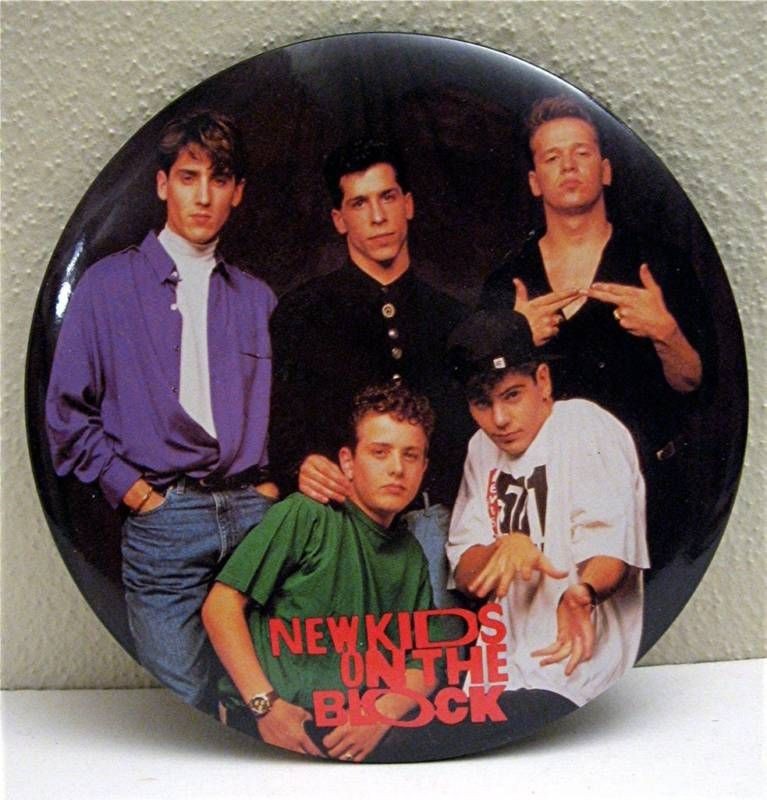 new kids on the block pins in Entertainment Memorabilia