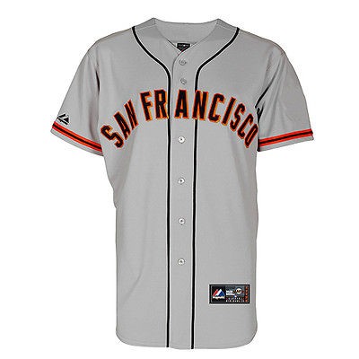 San Francisco Giants Adult Road Majestic Replica Jersey