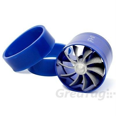   UNIVERSAL SINGLE PROPELLER TURBO SUPERCHARGE AIR INTAKE FUEL SAVER FAN