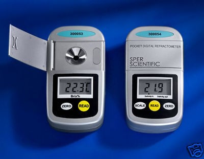 Digital Refractometer  Brix 40 95%  Pocket Size  Sper Scientific 