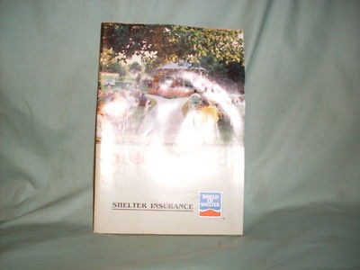 Shelter Insurance Almanac,1986, pic shows people at gazebo