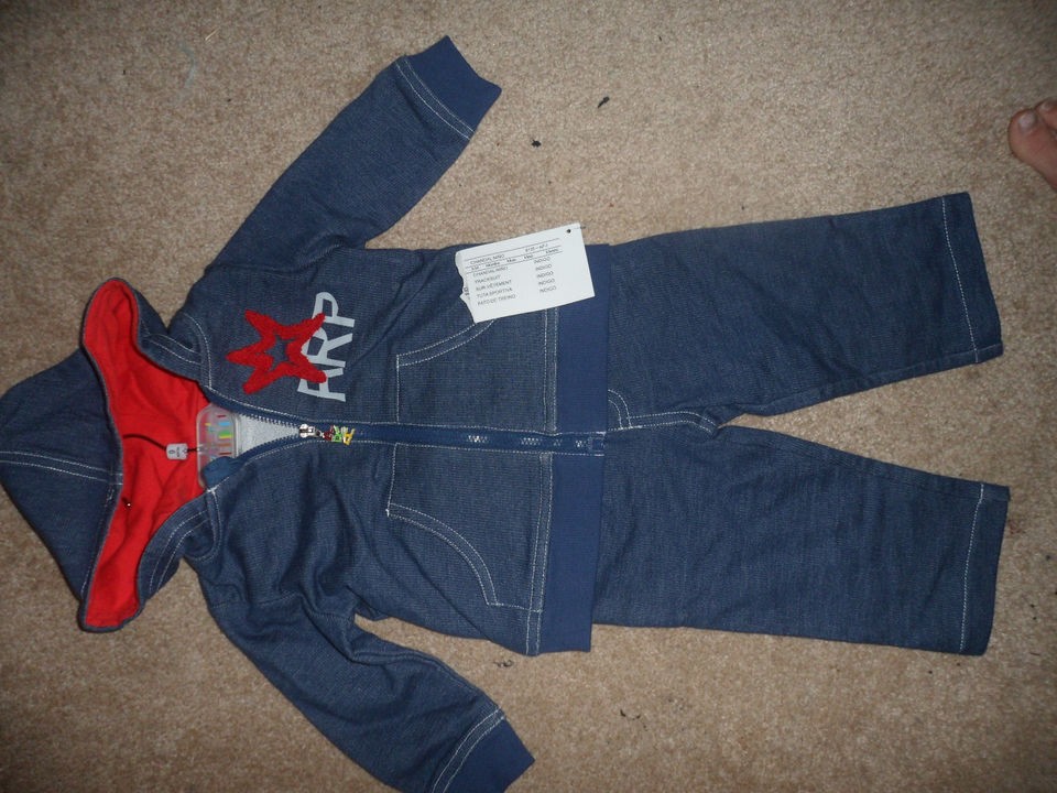 AGATHA RUIZ DE LA PRADA COTTON TRACK SUIT SIZE 9,12,24