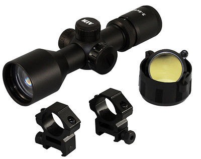 AIM 3 9x40 illuminated Compact Rifle Scope Fits Hi Point 4095 4595 