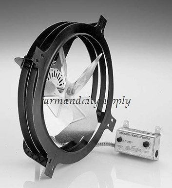 AIR VENT 53320 ATTIC AIRE GABLE MOUNT POWER FAN 1620CFM THERMOSTAT 