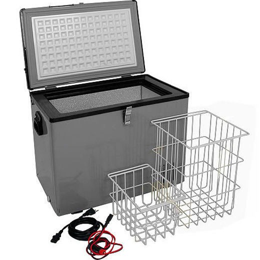 43 Qt Portable Chest Freezer & Refrigerator, EdgeStar Compact 12V 