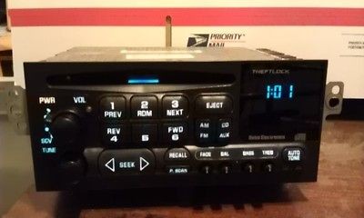 CHEVY CD PLAYER 95 02 MALIBU JIMMY S 10 MONTE CARLO CAMARO OEM