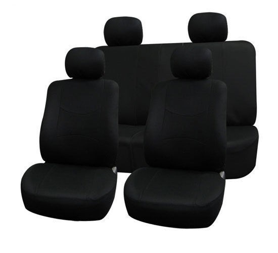   Headrests and Solid Bench Blue & Black (Fits 2005 Chevrolet Equinox