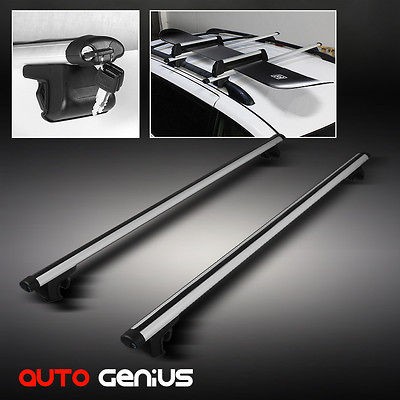 135 CM / 53 ROOF RACK CROSS BARS CAR TOP TRAVEL CARRIER w/ADJUSTABLE 