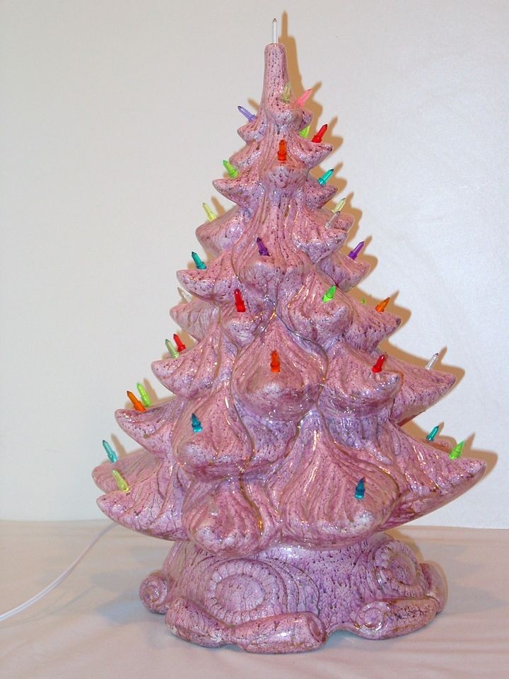 christmas tree pink