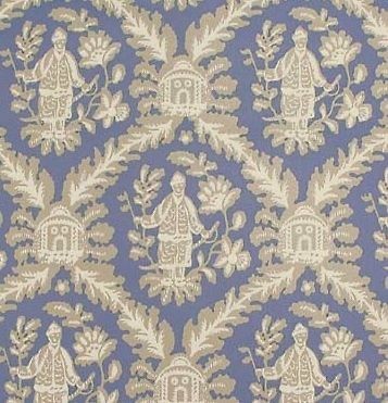 Chinoiserie Woodblock Print WALLPAPER DBL ROLL BOLTS