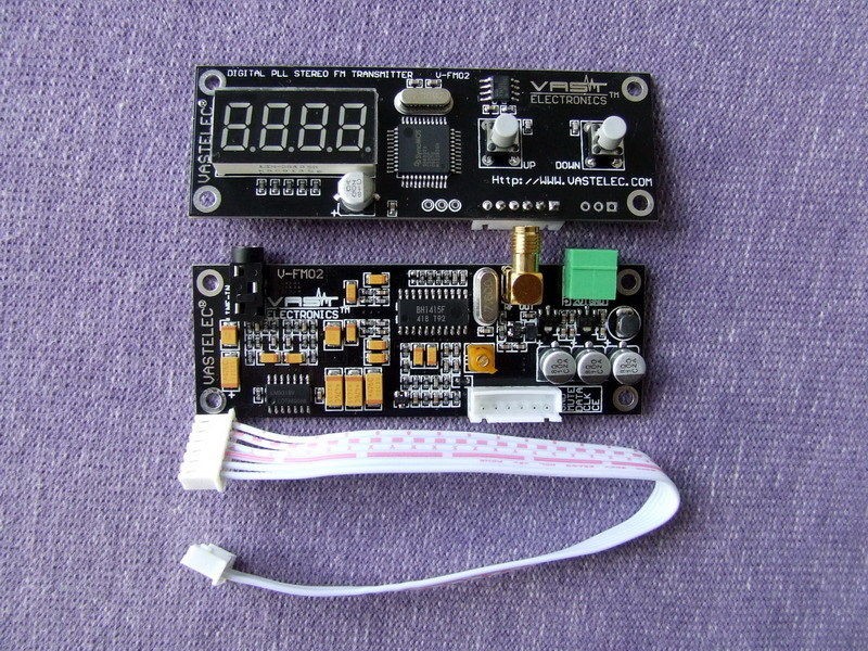 30mW FM RADIO STATION TRANSMITTER Circuit Board NEW Ver