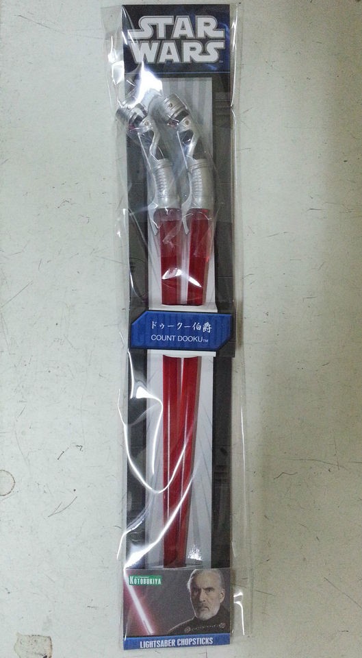 Kotobukiya Star Wars Count Dooku Lightsaber Chopsticks