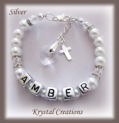   bracelet Christening Baptism Confirmation gift BOYS/GIRLS Personalized