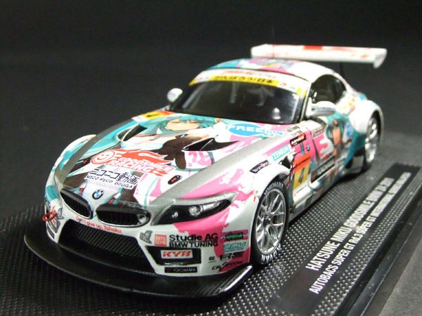 GOODSMILE Miku Hatsune BMW Z4 1/43 Ver 2011 Sepang Winner Japan SUPER 