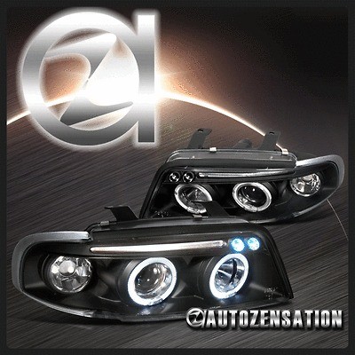 96 97 98 99 AUDI A4 S4 B5 DAYTIME R8 DRL LED 1PC PROJECTOR HEADLIGHTS 