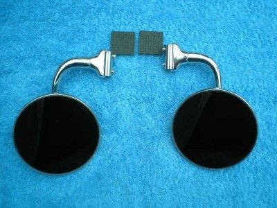 Universal 4 Chrome Peep Mirrors Door Mirrors Hot Rod Street Rod Rat 