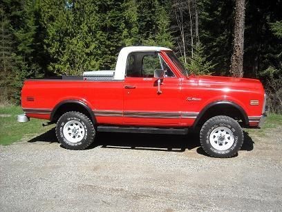 Chevrolet  Blazer K5 1971 Chevy Blazer K5 Rare PICK UP ONE OWNER