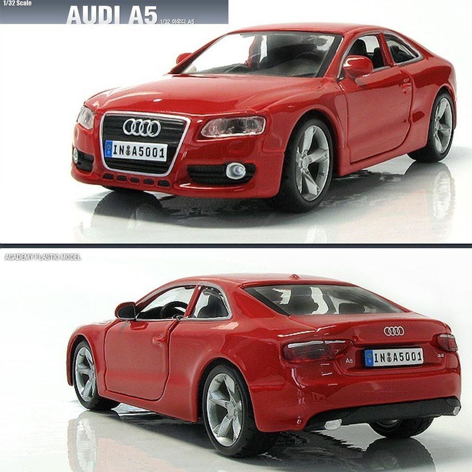 ACADEMY]Toy Sports Car 1/32th AUDI A5 World Car Race Bike Kit Model B 