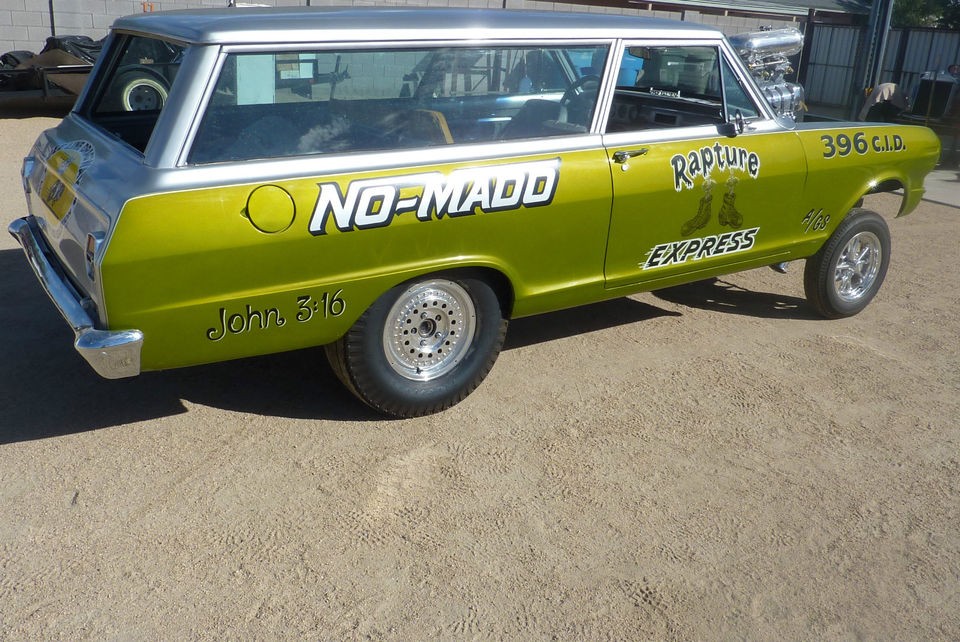 Chevrolet  Nova wagon 1964 nova wagon gasser rod hotrod project 