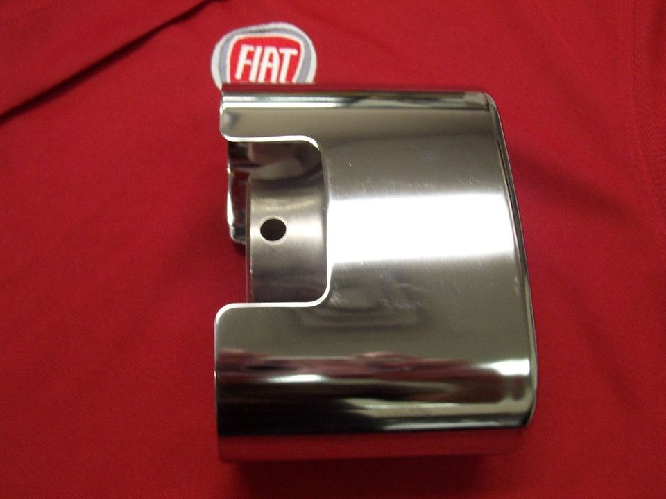 Cinquecento Fiat 500 chrome exhaust tip extension Mopar accessory new 