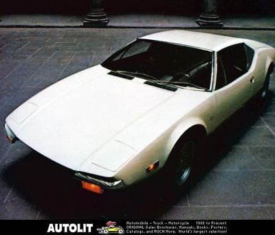 1971 DeTomaso Pantera Factory Photo