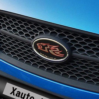ArtX Wolf Grille & Trunk Emblem Badge for Kia Picanto