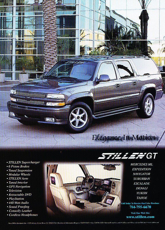 2000 Stillen GT Suburban Chevrolet   gray  Classic Vintage 