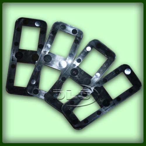 LAND ROVER DEFENDER DOOR HINGE TO BULKHEAD GASKETS (4)