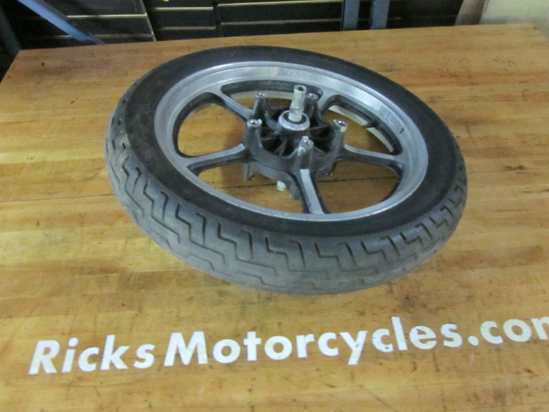 85 86 Honda Shadow VT1100C Front Rear Wheels Rims Tires