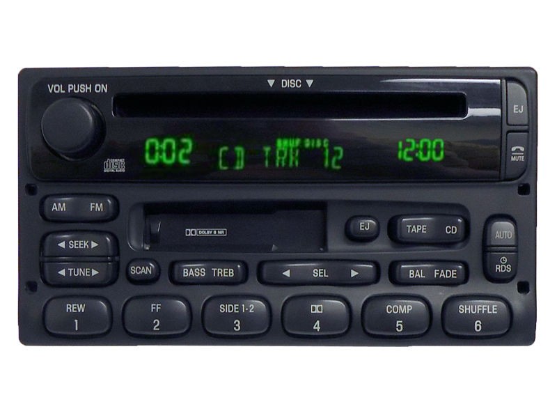 Mercury Mountaineer Ford Explorer Mach Radio CD Player RDS 2000 2001 