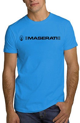 MASERATI Car Logo T Shirt GranTurismo Quattroporte Tee *ALL SIZES 