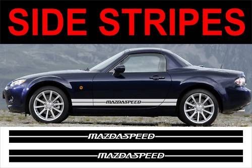 side stripes Mazdaspeed style fit mazda mx5