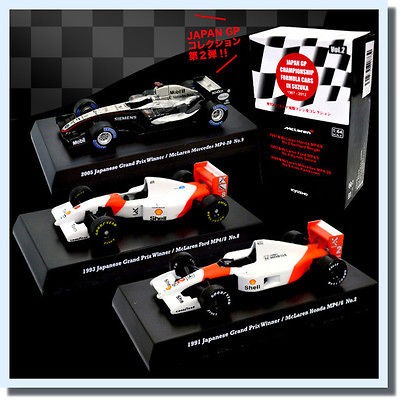 Ayrton Senna McLaren F1 Formula 1 Mercedes Kimi Raikkonen Model car 