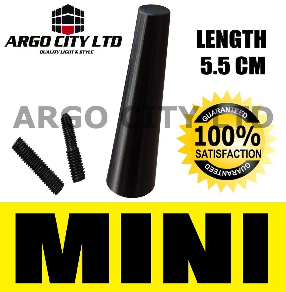 BLACK BULLET BEE STING AERIAL ANTENNA MAST AM FM MITSUBISHI SHOGUN 4X4