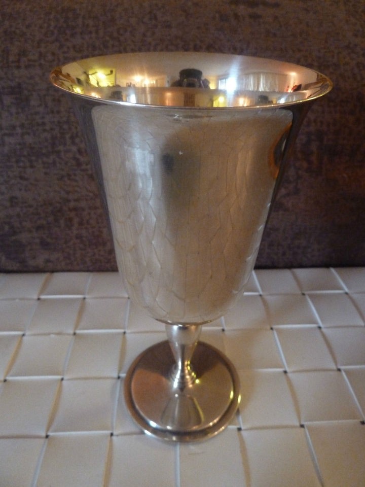 TIFFANY & CO. STERLING SILVER .925 WINE GOBLET 8 oz MID 1900S EXC 