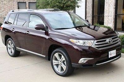 Toyota  Highlander Limited SIZZLING CRIMSON MICA,SAND BEIGE LEATHER 