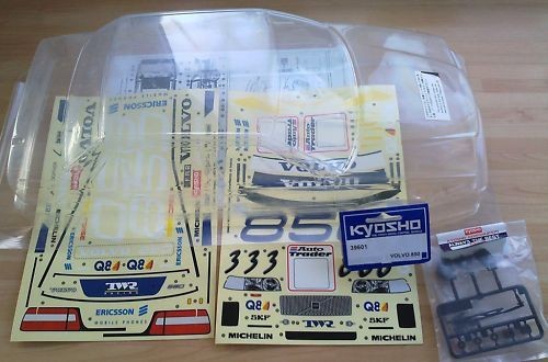 Kyosho 39601 Volvo 850 Autotrader BTCC Bodyset NIP Decals 