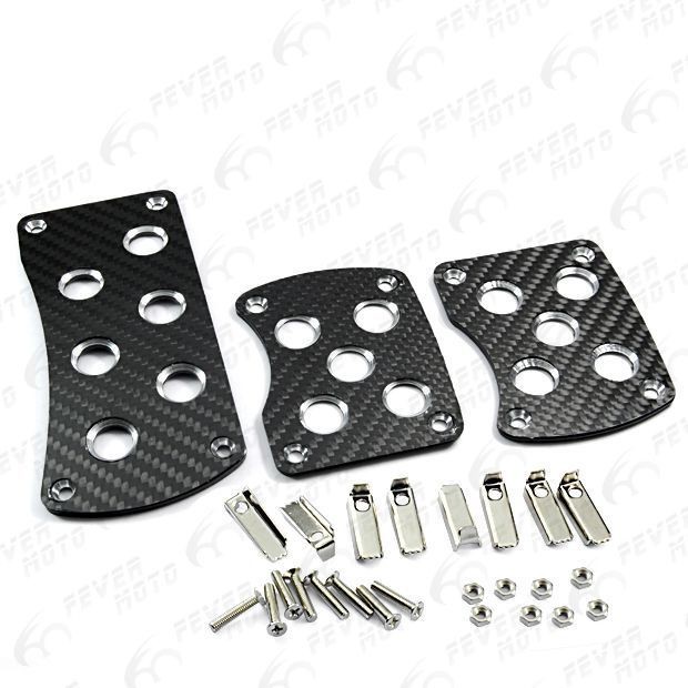   Fiber Pedal Kit Acceletor Brake clutch 3Pcs (Fits Volkswagen Tiguan