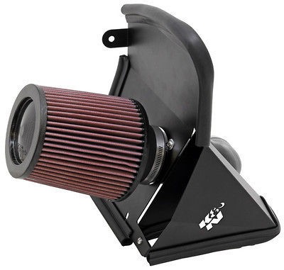 Typhoon Air Intake System 09 11 Audi A4 B8 2.0T (Black) (Fits 