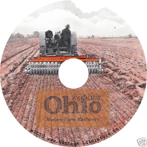 1930 Ohio Cultivator Farm Machinery Catalog on CD