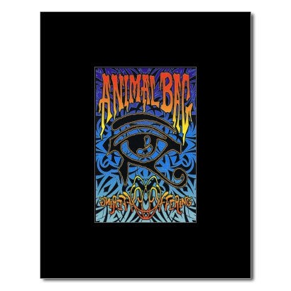 ANIMAL BAG   Offering   Black Matted Mini Poster