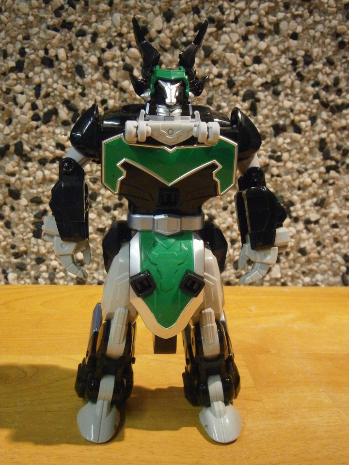 Power Rangers Mystic Force DX Titan Megazord Part   Green Bull 