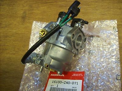 Honda EV4010 / EV6010 RV Generator Carburetor   New OEM PN 16100 ZA0 