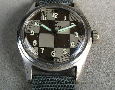   FELCA Vintage Swiss Automatic Selfwind watch Military Luminous Dial