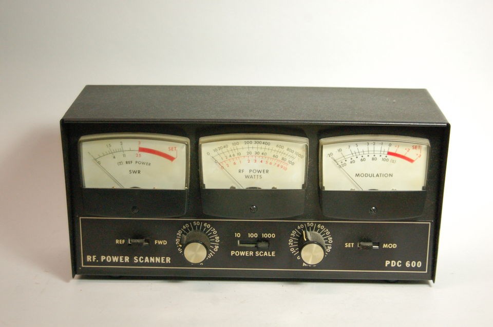 Nice Para Dynamics PDC 600 SWR RF Power modulation meter CB radio