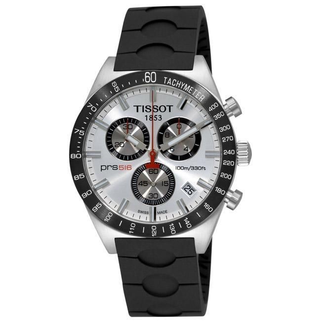 TISSOT PRS 516 RBR Mens Watch T0444172703100 MSRP $525.00  ON SALE 