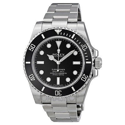 1979 MENS ROLEX SUBMARINER STAINLESS STEEL BLACK DIAL AUTOMATIC WATCH 