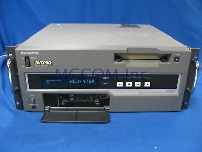 Panasonic AJ D440 DVC Pro Player w/ 1905 tape hrs