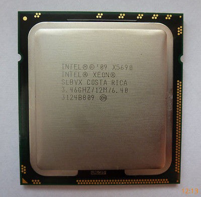 Intel Xeon X5690 3.46 GHz Six Core (81Y6546) Processor